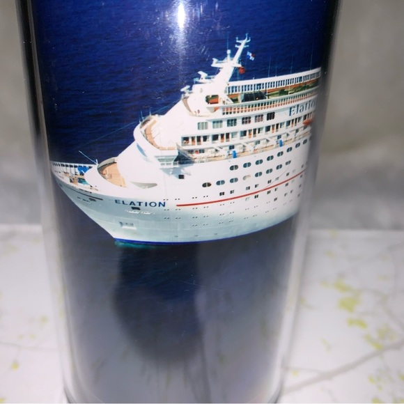 Carnival Cruise souvenir cup/straw Elation - Picture 3 of 7